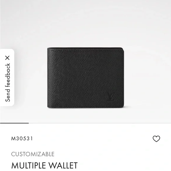 Louis Vuitton Black Taiga Slim Bi-Fold Wallet - Picture 6 of 6